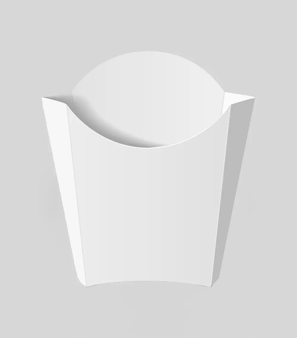 Kartoffelbox Kraft Farbe Packung mit 100 Stück